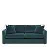 Massoud Lucas Two Cushion Sofa In Banks Lagoon