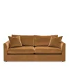 Massoud Lucas Two Cushion Sofa In Banks Nutmeg