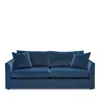 Massoud Lucas Two Cushion Sofa In Blue