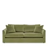 Massoud Lucas Two Cushion Sofa In Banks Zucchini
