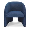 Massoud Melissa Chair In Checker Ink
