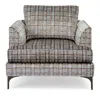 Massoud Murphy Bronze Chair In Bridgerton Mocha