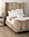 Massoud Pasha King Bed In Gold