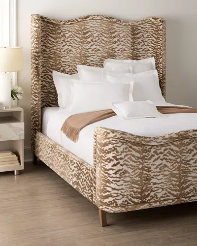 Massoud Pasha King Bed In Gold