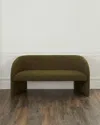 Massoud Reynoso Upholstered Settee In Moss