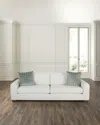 Massoud Squires Sofa, 103" In Snow
