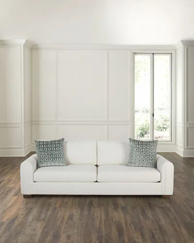 Massoud Squires Sofa, 103" In Snow