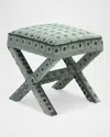 Massoud Thea Ottoman In Blue