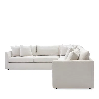 Massoud Wilmer 3 Piece Sectional In Brown
