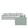 Massoud Wilmer 3 Piece Sectional In Monsieur Whisper