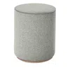 Massoud Wylie Cylinder Ottoman In Neo Domino