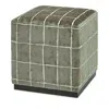 Massoud Wylie Square Ottoman In Avenue Sparrow