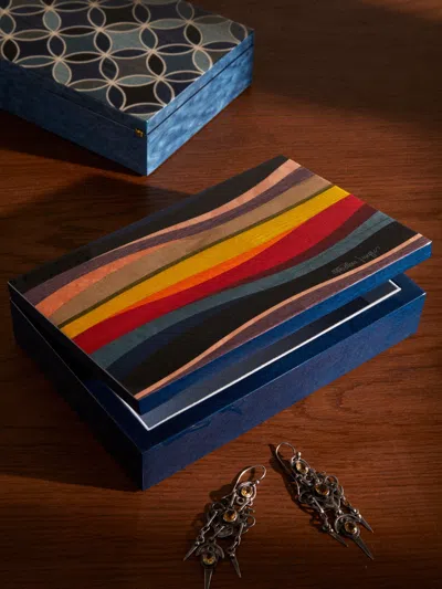 Mastellone Giuseppe Wood Inlay Jewelry Box In Multi