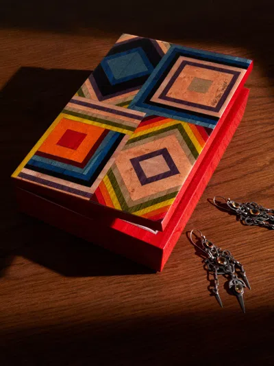 Mastellone Giuseppe Wood Inlay Jewelry Box In Multi