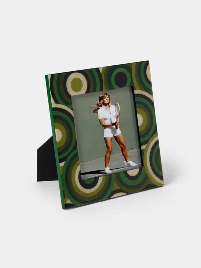 Mastellone Giuseppe Wood Inlay Photo Frame (5x7") In Multi