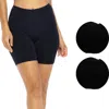Master Classic Moisture Wicking Slip Short 6" 2-pack In Black