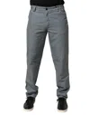 Master Coat Gray Cotton Regular Fit Men Denim Trouser Jeans In Blue