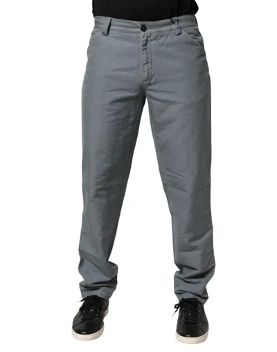 MASTER COAT GRAY COTTON REGULAR FIT MEN DENIM TROUSER JEANS