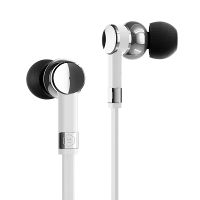 Master & Dynamic ® Me05 Wireless Earphones In Palladium/white