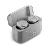 Master & Dynamic ® Mw09 Tumi Wireless Earphones In Silver