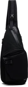Master-piece Black Circus Sling Bag In Black