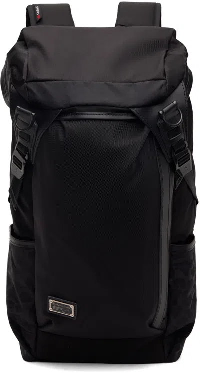 Master-piece Black Crazy Backpack