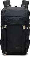 Master-piece Black Lightning Flap Backpack In Black
