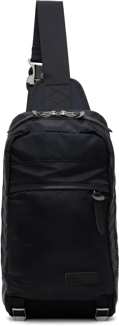 Master-piece Black Lightning Sling Bag