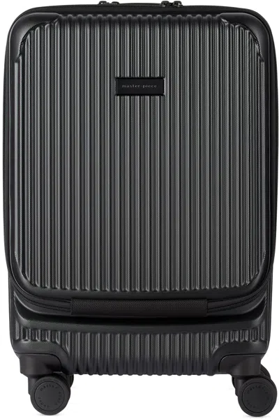 Master-piece Black Trolley Suitcase, 34 L