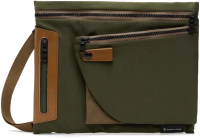 Master-piece Green Circus Sakosh Bag In Khaki