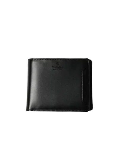 Master-piece Half-fold Wallet In Black