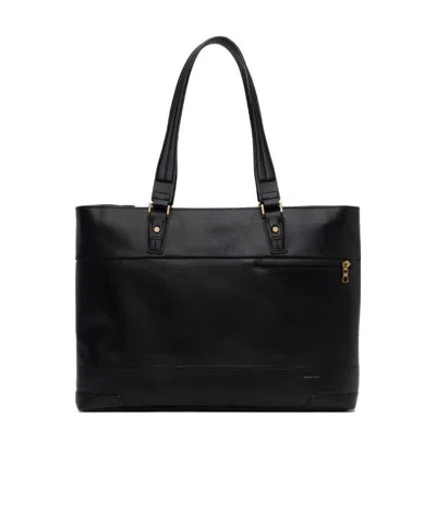 Master-piece Logo Briefcase In Black