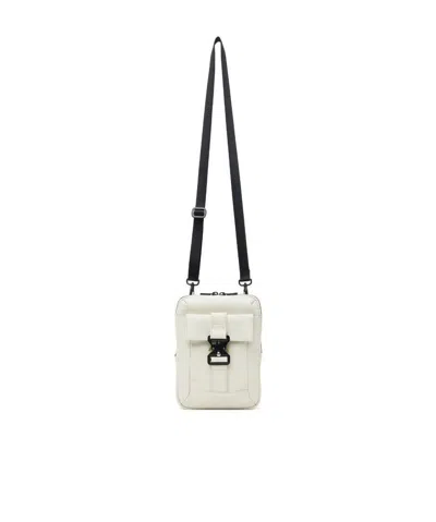Master-piece Logo Shoulder Bag In White