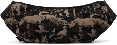 Master-piece Taupe Nowartt Edition Digital Zoo Singing Bag In Olive