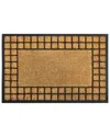 Master Weave Coir Checkered Doormat
