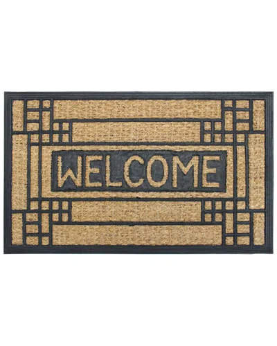 Master Weave Coir Welcome Doormat