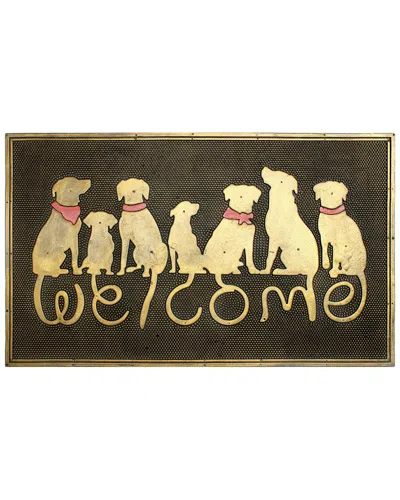 Master Weave Dog Welcome Doormat