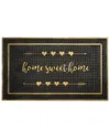 Master Weave Home Sweet Home Hearts Doormat