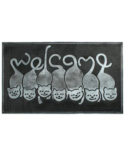 Master Weave Kitty Welcome Doormat