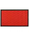 Master Weave Orange Poly Doormat