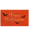 Master Weave Rug Smith Happy Halloween Doormat In Orange