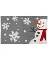 Master Weave Snowman Coir Doormat