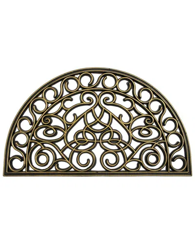 Master Weave Trellis Half-round Doormat