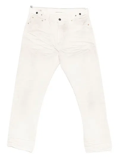 Mastercraft Union Button-fly Jeans In Pink