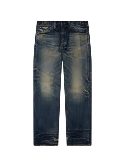 Mastercraft Union Relaxed Jeans In Blue
