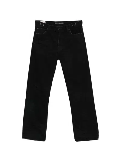 Mastercraft Union Showa Relaxed Mayonaka Jeans In Black