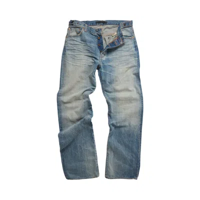 Pre-owned Mastercraft Union Showa Relaxed Natsuhikari 'light' | Blue | Men's Size 32