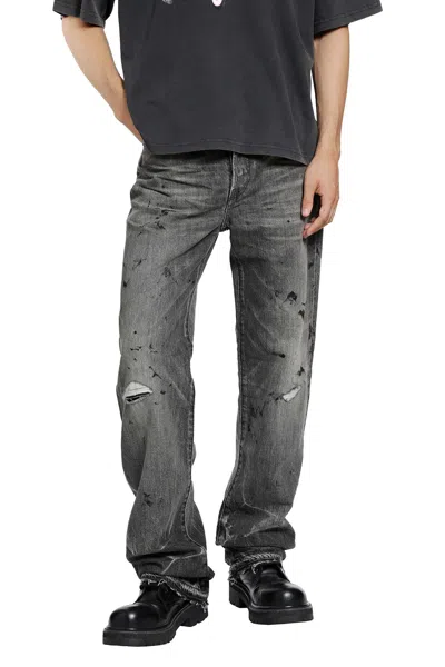 Mastercraft Union Showa Relaxed Taru Jeans In Gray