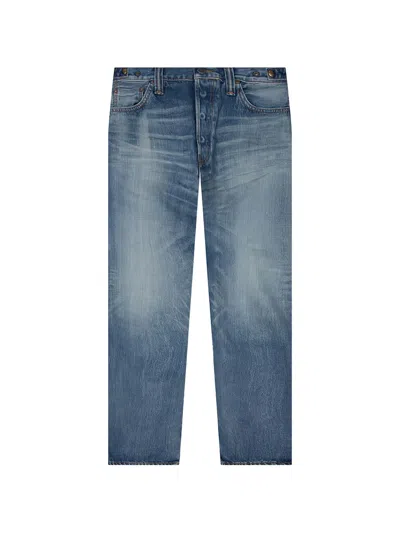 Mastercraft Union Straight Jeans In Blue