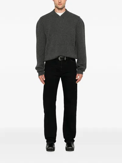 Mastercraft Union Straight-leg Jeans In Black